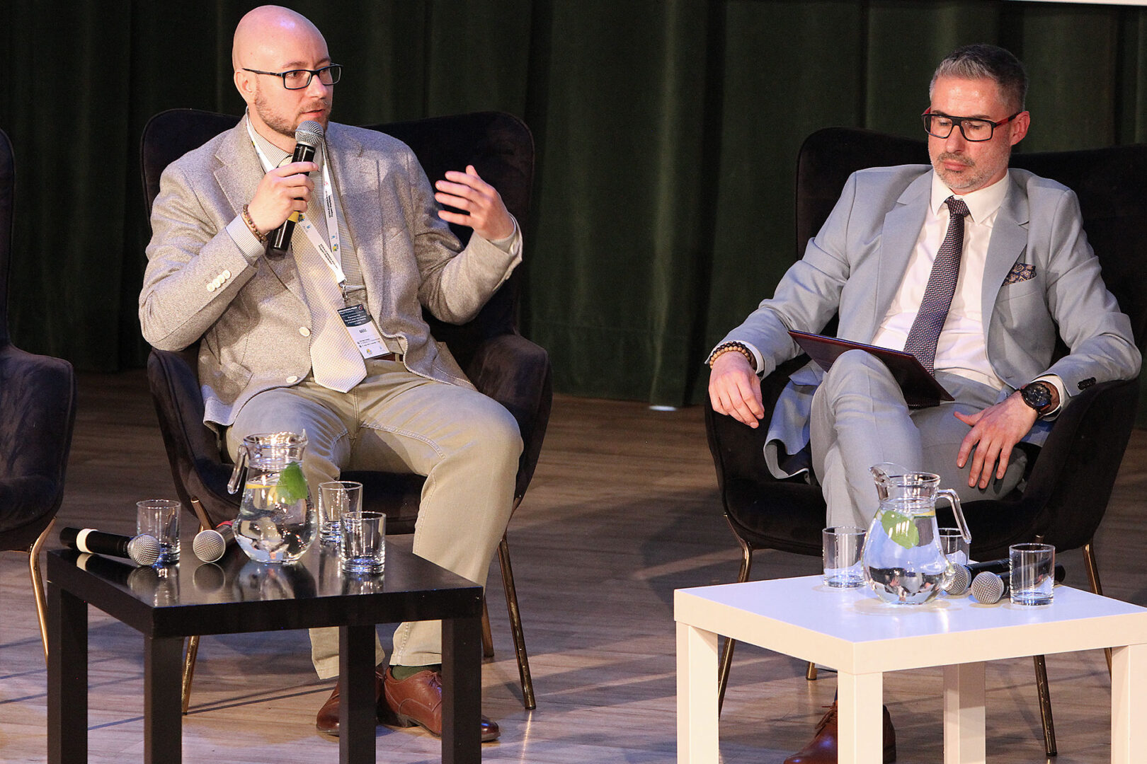 Uczestnicy panelu dyskusyjnego podczas konferencji REgeneracja Miast.