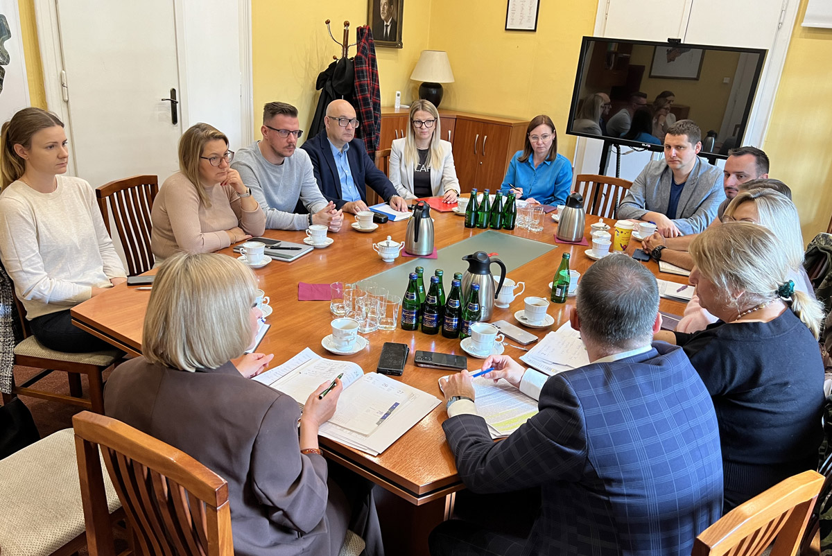 Zebranie zespołu projektowego.