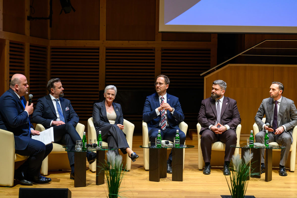 Panel dyskusyjny dotyczący projektu Szwajcarsko-Polski Program Rozwoju Miast.